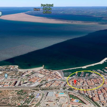 Apt Ideal Para Familias Cerca Del Mar L'Ampolla Kültér fotó
